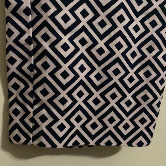 Michael Kors black & white Design Capri Pants S - Picture 5 of 6